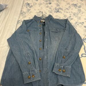 Duluth Trading Co Button-Up Work Shirt